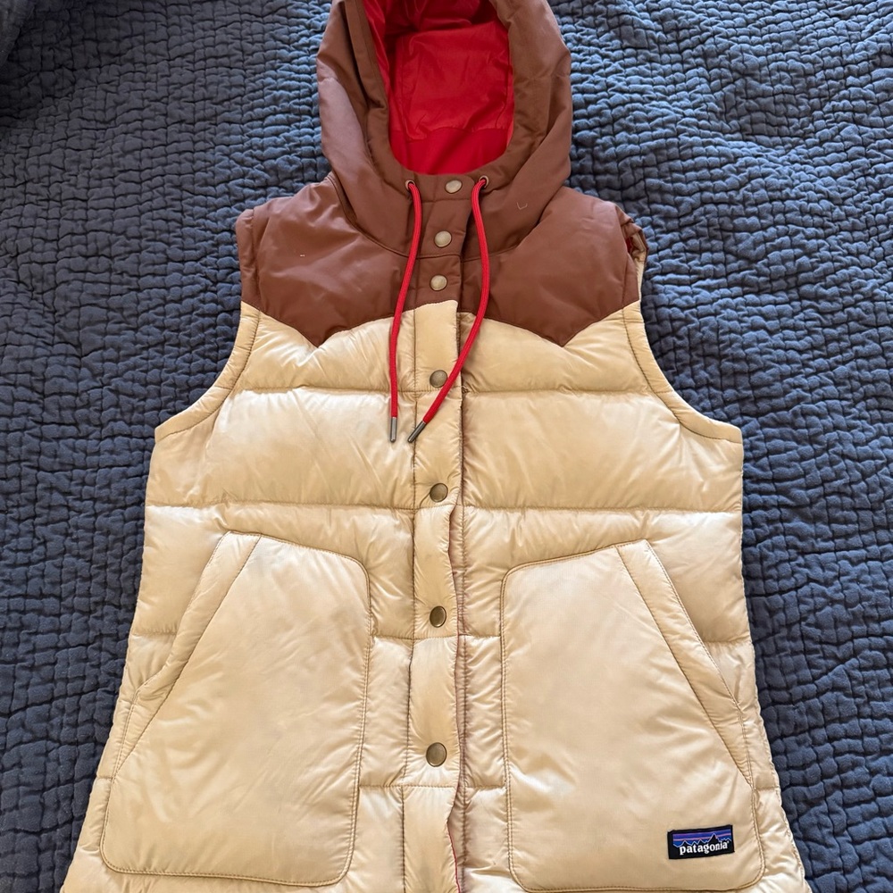 Patagonia Bivy Hooded Down Puffer Vest